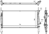 NRF 53746 Radiator, engine cooling