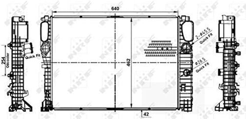 NRF 53979 Coolant Motor