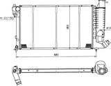 NRF 58092 Radiator, engine cooling