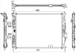 NRF 53133 Radiator, engine cooling