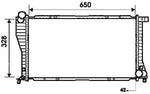 NRF 53723 Radiator, engine cooling