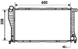 NRF 53723 Radiator, engine cooling