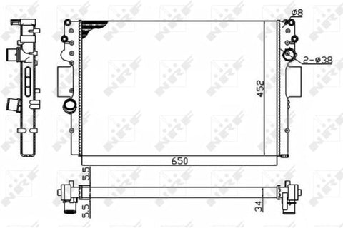 NRF 53614A Engine Cooling