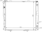 NRF 58164 Radiator, engine cooling