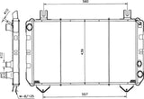 NRF 517367 Radiator, engine cooling