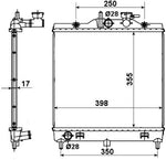 NRF 53489 Radiator, engine cooling