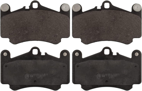 Front Brake Pad Set Fits Porsche 911 1998 2012 Blue Print ADV184286