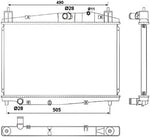 NRF 53059 Radiator, engine cooling