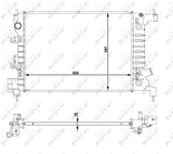 NRF 59149 Coolant Motor