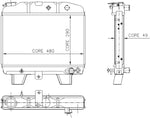 NRF 57101 Radiator, engine cooling