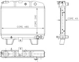 NRF 57101 Radiator, engine cooling