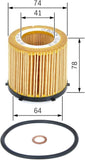 Bosch P7228 - Oil Filter Car