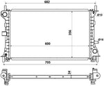 NRF 509638 Radiator, engine cooling