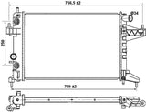 NRF 53035 Radiator, engine cooling