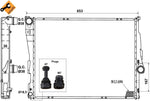 NRF 51580 Radiator, engine cooling