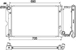 NRF 53421 Radiator, engine cooling