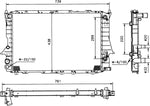 NRF 51317 Radiator, engine cooling