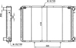 NRF 58153 Radiator, engine cooling