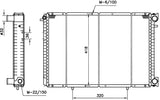 NRF 58153 Radiator, engine cooling