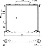 NRF 58194 Radiator, engine cooling