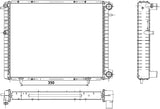 NRF 507351 Radiator, engine cooling