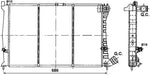 NRF 53085 Radiator, engine cooling