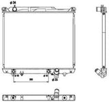 NRF 53576 Radiator, engine cooling