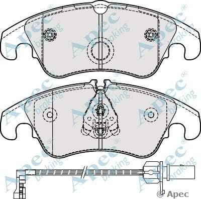 APEC PAD1862 Brake Pad