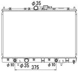 NRF 53686 Radiator, engine cooling