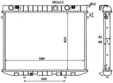 NRF 53947 Radiator, engine cooling