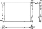 NRF 53052 Radiator, engine cooling