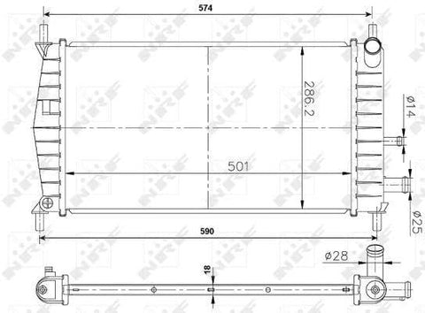 NRF 50131 to Engine Coolant