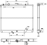 NRF 52234 Radiator, engine cooling