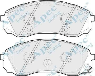 APEC PAD1584 Brake Pad