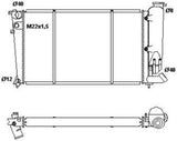 NRF 50414 Radiator, engine cooling