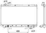 NRF 53288 Radiator, engine cooling