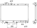 NRF 53272 Radiator, engine cooling