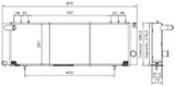 NRF 50231 Radiator, engine cooling