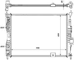 NRF 53846 Radiator, engine cooling