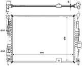 NRF 53846 Radiator, engine cooling