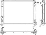 NRF 53042 Radiator, engine cooling