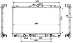 NRF 53778 Radiator, engine cooling