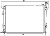 NRF 53168 Radiator, engine cooling