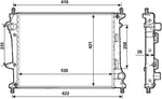 NRF 53987 Radiator, engine cooling