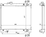 NRF 53566 Radiator, engine cooling