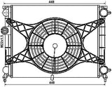 NRF 53999 Radiator, engine cooling