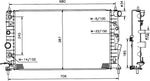 NRF 50218 Radiator, engine cooling