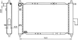 NRF 53375 Radiator, engine cooling