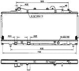 NRF 53224 Radiator, engine cooling