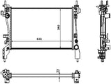 NRF 53934 Radiator, engine cooling